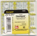 Picture of Omnigrid Ruler 2 1/2"sq